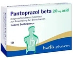 Pantoprazol beta 20 mg acid magensaftresistent Tabletten