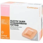 Allevyn Silber Schaumverb. 7x8 cm haftend
