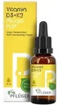 Vitamin D3 + K2 Pfl&uuml;ger PUR&reg; 500 I.E./25 &mu;g Tropfen