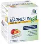 Magnesium 400+D3+K2 Direktsticks Pfirsich-Maracuja-Geschmack