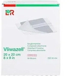 Vliwazell Saugkompressen 20x20 cm steril