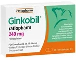 Ginkobil ratiopharm 240mg mit Ginkgo biloba
