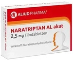 Naratriptan AL akut 2,5 mg Filmtabletten bei Migr&auml;ne