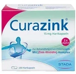 Curazink 15 mg Hartkapseln gegen Zinkmangel