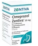 Omeprazol Zentiva 20mg bei Sodbrennen