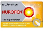 NUROFEN Junior 125 mg Z&auml;pfchen f&uuml;r Kinder