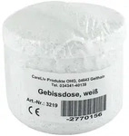 Gebissdose Mit Einsatz U.deckel Wei&szlig;