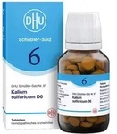 DHU Sch&uuml;&szlig;ler-Salz Nummer 6 Kalium sulfuricum D6 Tabletten
