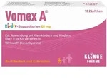 Vomex A Kinder Z&auml;pfchen 40mg