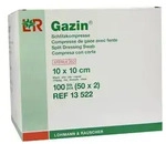 Gazin Schlitzkompressen 10x10cm 8fach steril