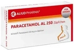 Paracetamol AL 250 Z&auml;pfchen bei akuten Schmerzen und Fieber