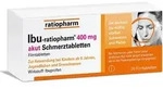 IBU ratiopharm 400 akut Schmerztabletten