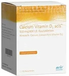 Calcium Vitamin D3 acis 500mg/400 internationale Einheiten