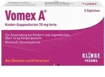 Vomex A Kinder Z&auml;pfchen 70mg forte