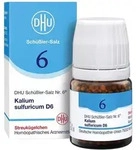 DHU Sch&uuml;&szlig;ler-Salz Nummer 6 Kalium Sulfur D6 Globuli
