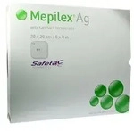 Mepilex Ag Verband 20x20cm steril