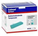 Cutimed Sorbact bakterienbindende Tamponaden 2x50 cm