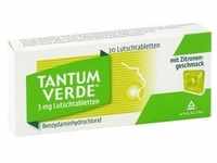 Tantum Verde 3 mg mit Zitronengeschmack Lutschtab.