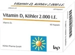 Vitamin D3 K&ouml;hler 2000 I.E. Kapseln