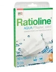 Ratioline aqua Duschpflaster Plus 10x15 cm steril