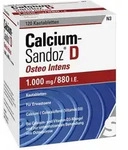Calcium-Sandoz&reg; D Osteo intens Kautabletten