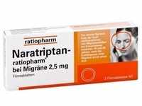 Naratriptan-ratiopharm bei Migräne 2,5mg