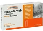 Paracetamol ratiopharm 75mg
