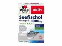 Doppelherz Seefischöl Omega-3 1000 mg+Fols. Kapsel (n)