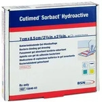 Cutimed Sorbact Hydroactive Kompressen 7x8,5 cm