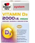 Doppelherz Vitamin D3 2000 I.E. Vegan System Tabletten