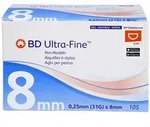 Bd Ultra-fine Pen-nadeln 8 Mm 31 G 0,25 Mm