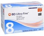 Bd Ultra-fine Pen-nadeln 8 Mm 31 G 0,25 Mm