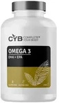 CYB&reg; Omega-3 240 mg DHA + 360 mg EPA Kapseln