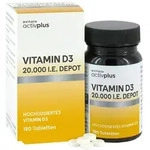 Activplus Vitamin D3 20.000 I.E. Depot Tabletten