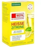 Wepa Hei&szlig;e Zitrone+Vit.C+Calcium Zuckerfrei