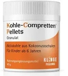Kohle Compretten Pellets Granulat