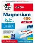 Doppelherz Magnesium + B Vitamine Direkt Pellets