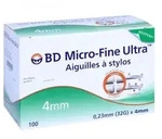 Bd Micro-fine Ultra Pen-nadeln 0,23x4 mm