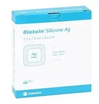 Biatain Silicone Ag Schaumverband 7,5x7,5 cm