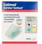 Cutimed Sorbion Sorbact Wundauflage 10x10 cm