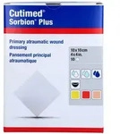 Sorbion Cutimed Plus Wundauflage 10x10 cm