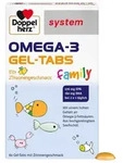 Doppelherz system Omega-3 family Kautablettem
