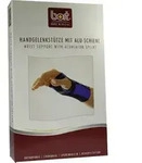 Bort Handgelenkst&uuml;tze mit Alusch.rec.x-small schwarz