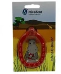 MIRADENT Kinder-Lernzahnb&uuml;rste Infant-O-Brush rot