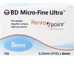 Bd Micro-fine Ultra Pen-nadeln 0,25x8 mm
