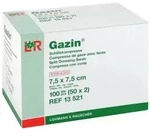 Gazin Schlitzkompressen 7,5x7,5cm 8fach steril