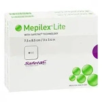 Mepilex Lite Schaumverband 7,5x8,5 cm steril