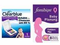 Clearblue Advanced Fertilitätsmonitor 1 stk + Femibion Babyplanu