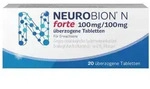 Neurobion N forte &uuml;berzogene Tabletten