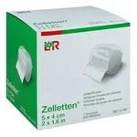 Zelletten Tupfer 4x5 cm unsteril Rolle